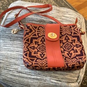 Spartina M/L size Crossbody bag purse